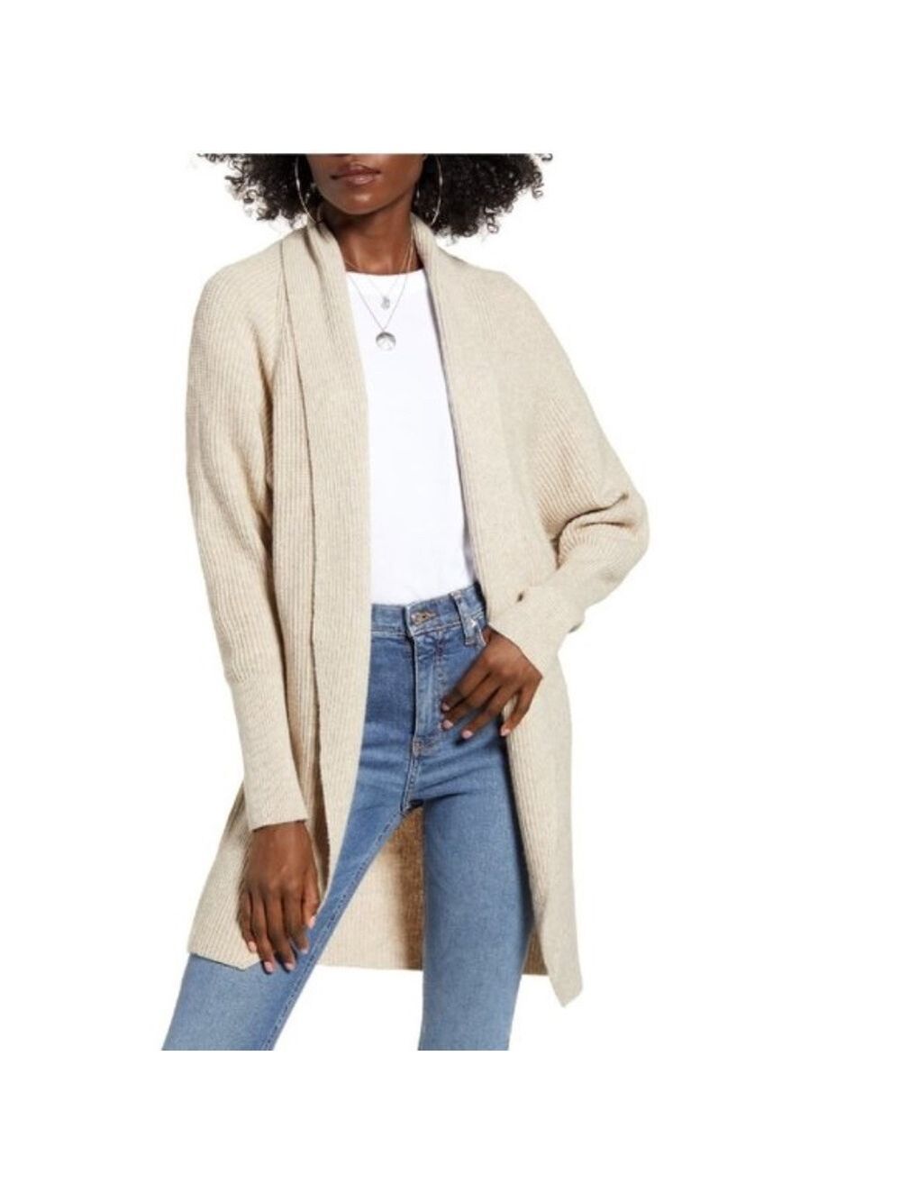 Leith Dolman Sleeve Long Cardigan